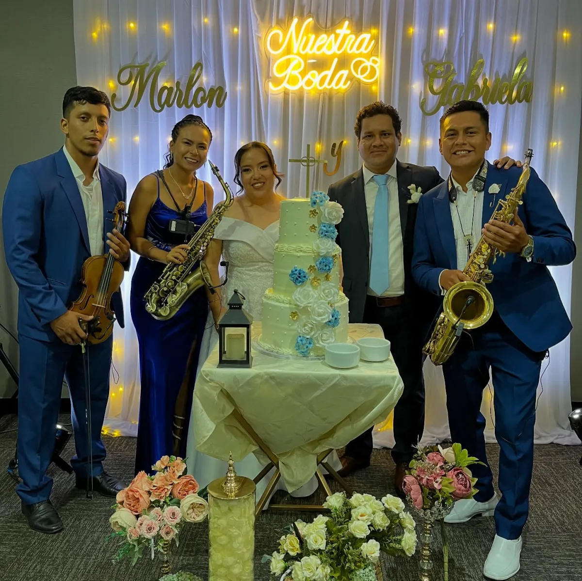Royser y Joselyn Saxofonistas